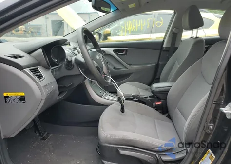 2013 Hyundai Elantra Gls из США, поврежденный, VIN 5NPDH4AE3DH166162